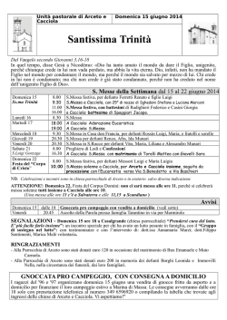 Santissima Trinit&agrave;