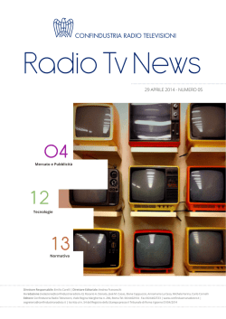 clicca qui. - Confindustria Radio TV
