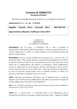 CC 14_VIDRACCO IUC aliquote e tariffe 2014