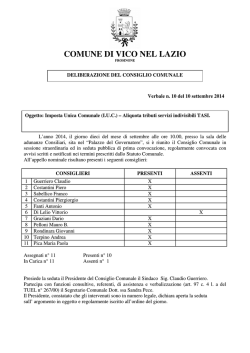 DEL CC 10 2014 IUC Aliquota TASI