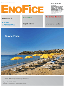 N.Enofice 3/14 - Federazione italiana circoli enogastronomici