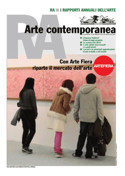 RAArte contemporanea