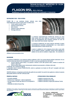 Scheda tecnica N&deg; WPSIT0013