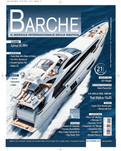 Barche &ndash; Settembre 2014
