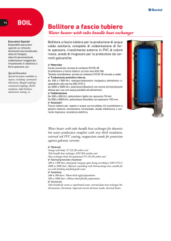 Bollitore a fascio tubiero BOIL