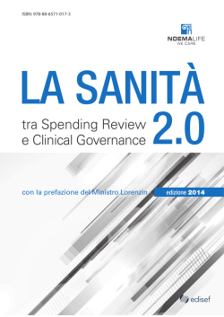 Leggi la Prefazione del Ministro Lorenzin