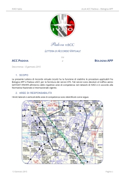 vloA Padova ACC - Bologna APP