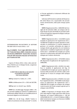 Atto e Allegato - Regione Puglia