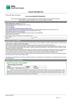 Conto Corrente Ordinario