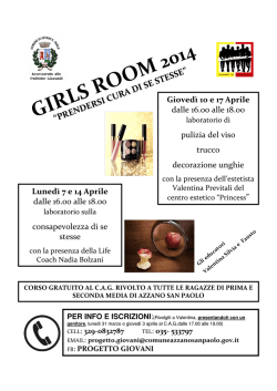 GIRLS ROOM - Comune di Azzano San Paolo