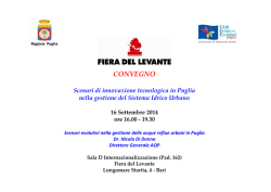 CONVEGNO - Club Emas ed Ecolabel Puglia