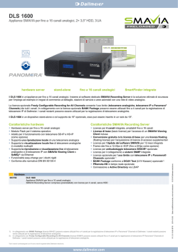 DLS 1600 - Dallmeier