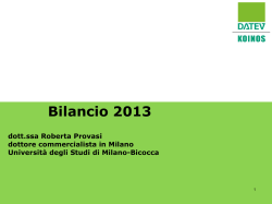 dott.ssa Roberta Provasi - ordine dei dottori commercialisti e degli
