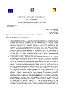 Leggi la Circolare - Liceo Concetto Marchesi