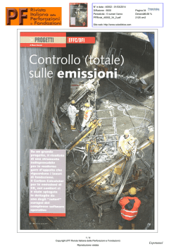 03/2014 - n.2 PF Rivista Italiana delle Perforazioni e