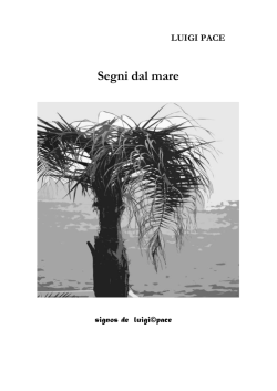 Segni dal mare &ndash; Luigi PACE