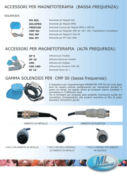 Accessori MAGNETOTERAPIA.indd