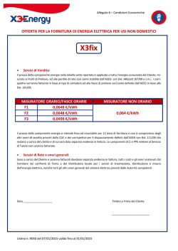 Scarica le condizioni di offerta elettricit&agrave;