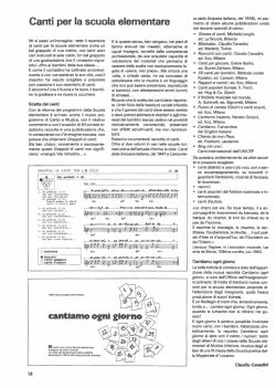 Canti per la scuola elementare