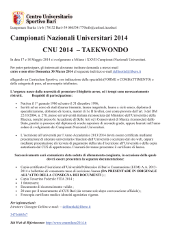 cnu milano 2014