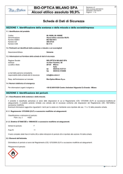 Scheda di sicurezza - Bio