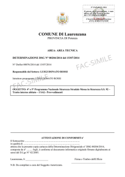 PAP-00221-2014 - Comune di Laurenzana