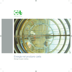 Brochure Istituzionale - Cartiere di Trevi Spa