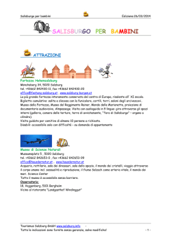 Salisburgo per bambini