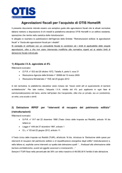 Scarica la Guida alle Agevolazioni Fiscali