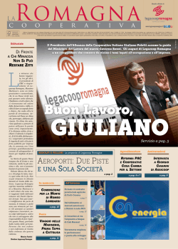Scarica il numero 2/2014 della Romagna Cooperativa