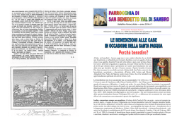 Bollettino Parrocchiale &mdash; anno 2014 n&deg;1