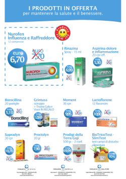 Offerte - FARMACIA SAN SOLUTORE