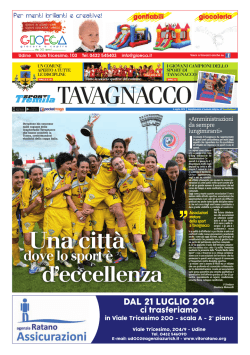 dove lo sport &egrave;