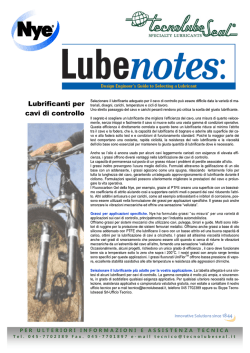 LUBRIFICANTI PER CAVI DI CONTROLLO.pub