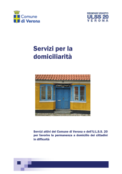guida ai Servizi per la domiciliarita