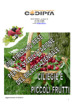 EDIZIONE STRAORDINARIA 2014