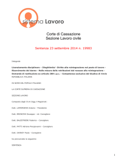 Cultura, scuola, persona: verso le indicazioni nazionali
