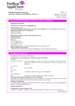 Scheda di dati di sicurezza