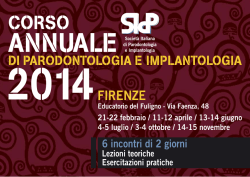 Scarica il Programma finale del Corso