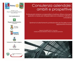 seminari di orientamento professionale per favorire