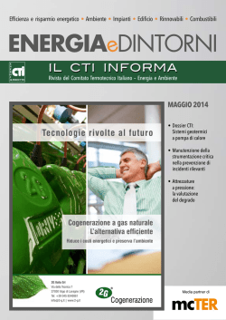 ENERGIA e DINTORNI, Maggio 2014