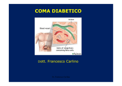 COMA DIABETICO - Emergenza Sanitaria Caserta