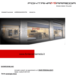 lissone - Negozio arredamento Milano, Showroom arredamenti