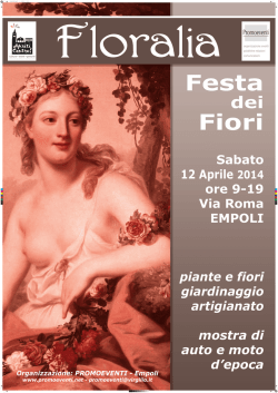 Promoeventi - Comune di Empoli