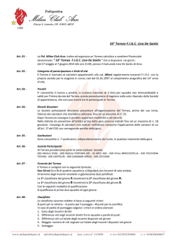 Statuto 2014 - Milan Club Arce