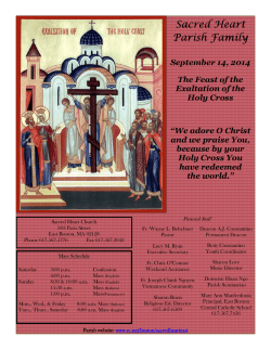 Sacred Heart Sacred Heart Parish Family Parish Family