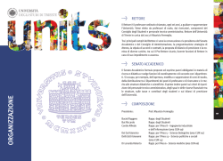 2 - Organizz - Universit&agrave; degli Studi di Trieste