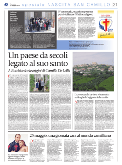 Leggi qui - Camillo de Lellis