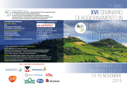 Programma - Planning Congressi