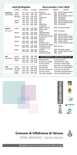 VILLAFRANCA DI VERONA zona ARANCIO